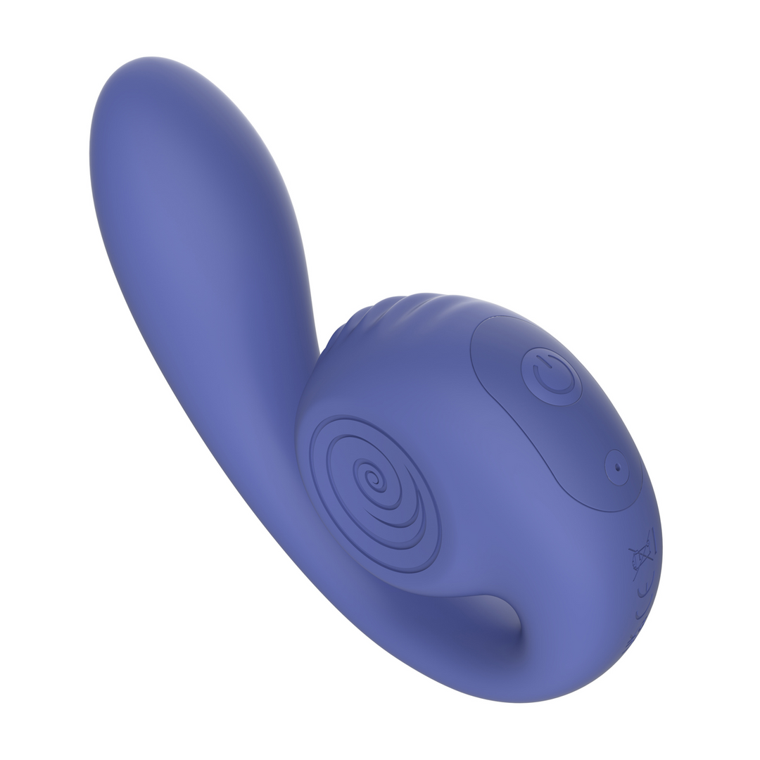 GIZI Lite - Double stimulateur clitoridien et point G - Juicy Blueberry