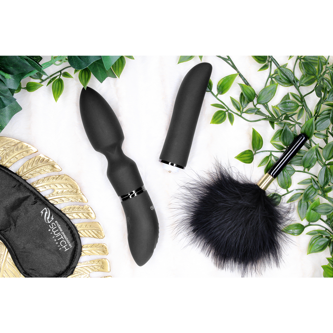 Pleasure Kit #4 - Vibrator with Different Attachments
