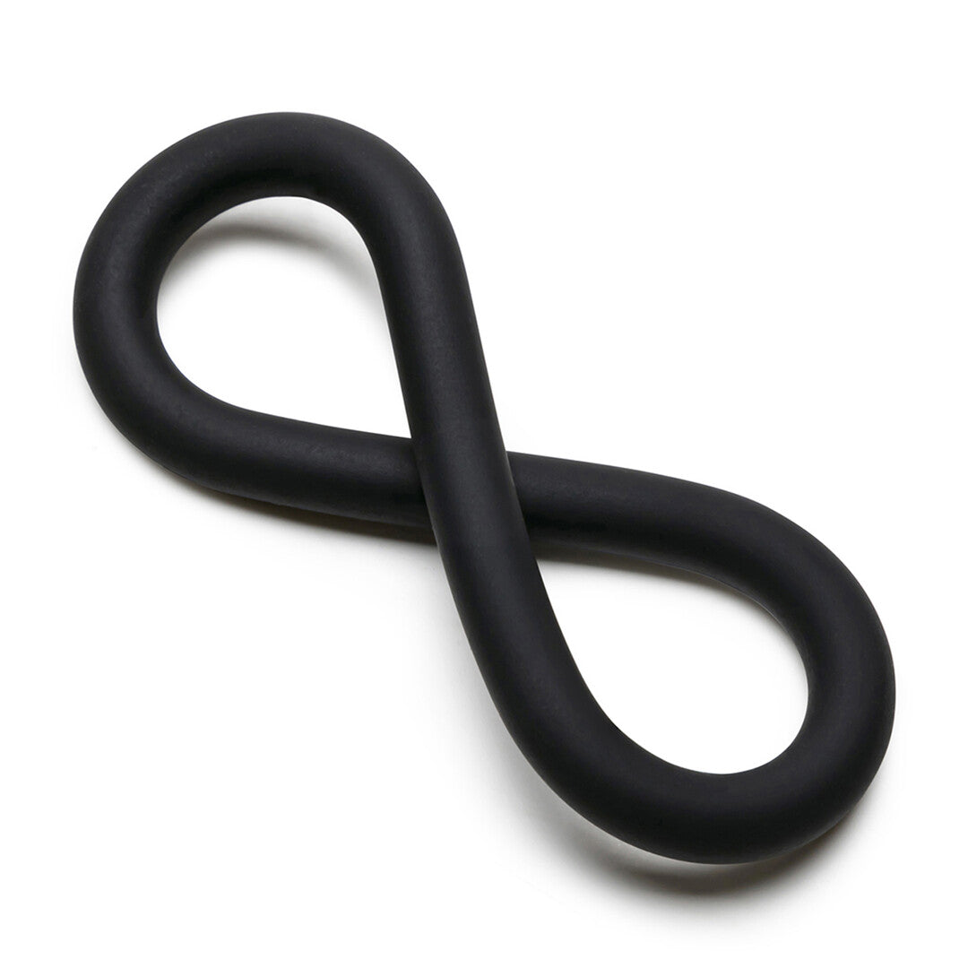 Silicone Hefty Wrap Ring - Cockring - 9 / 22,9 cm - Black