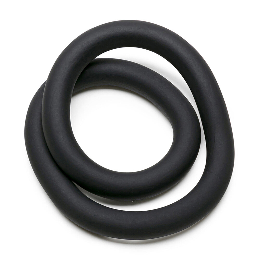 Silicone Hefty Wrap Ring - Cockring - 12 / 30,5 cm - Black