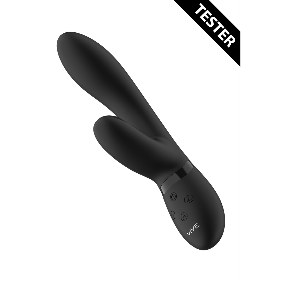 Kyra - Pulse Clitoral Rabbit - Black - Tester