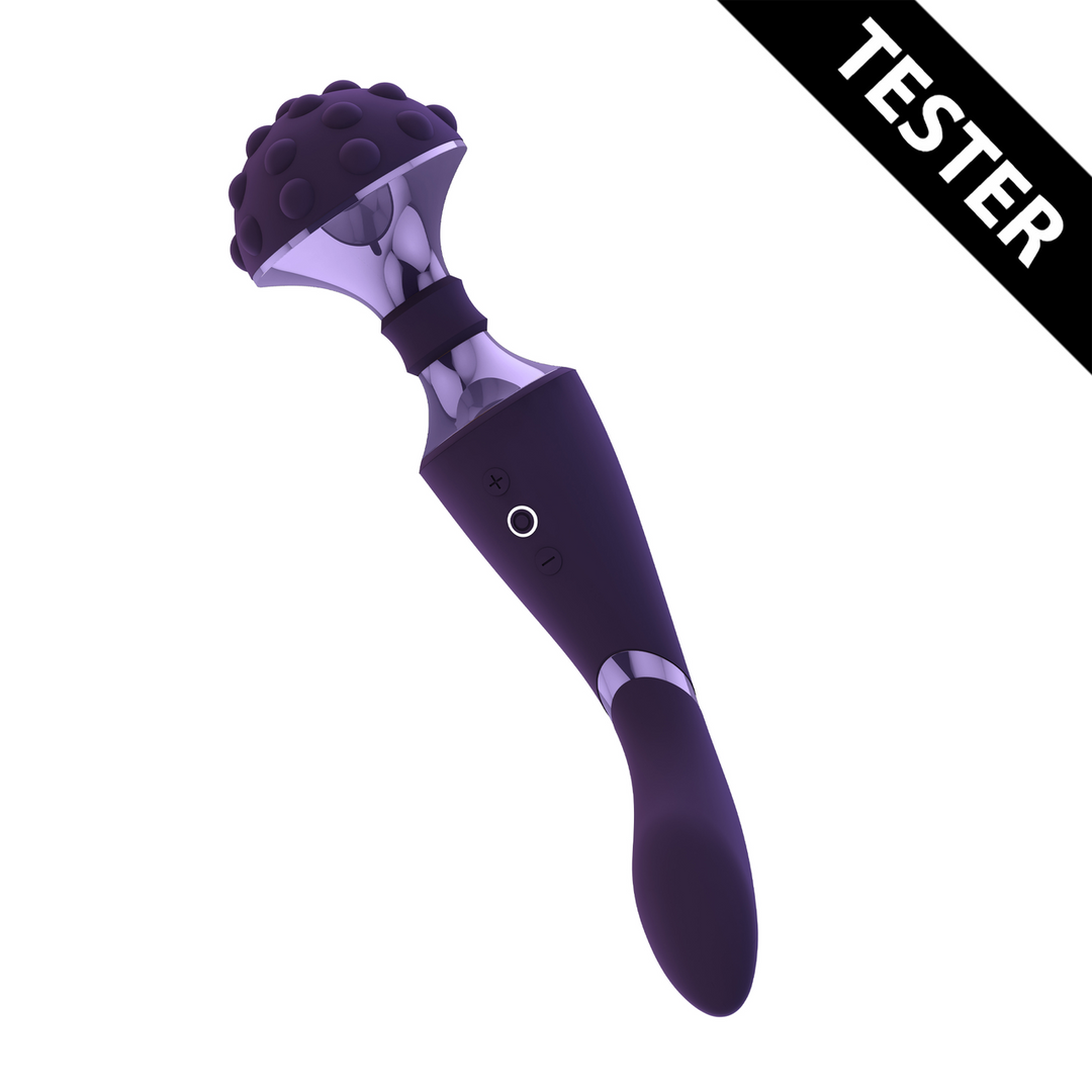 Shiatsu - Bendable Massager Wand - Purple - Tester