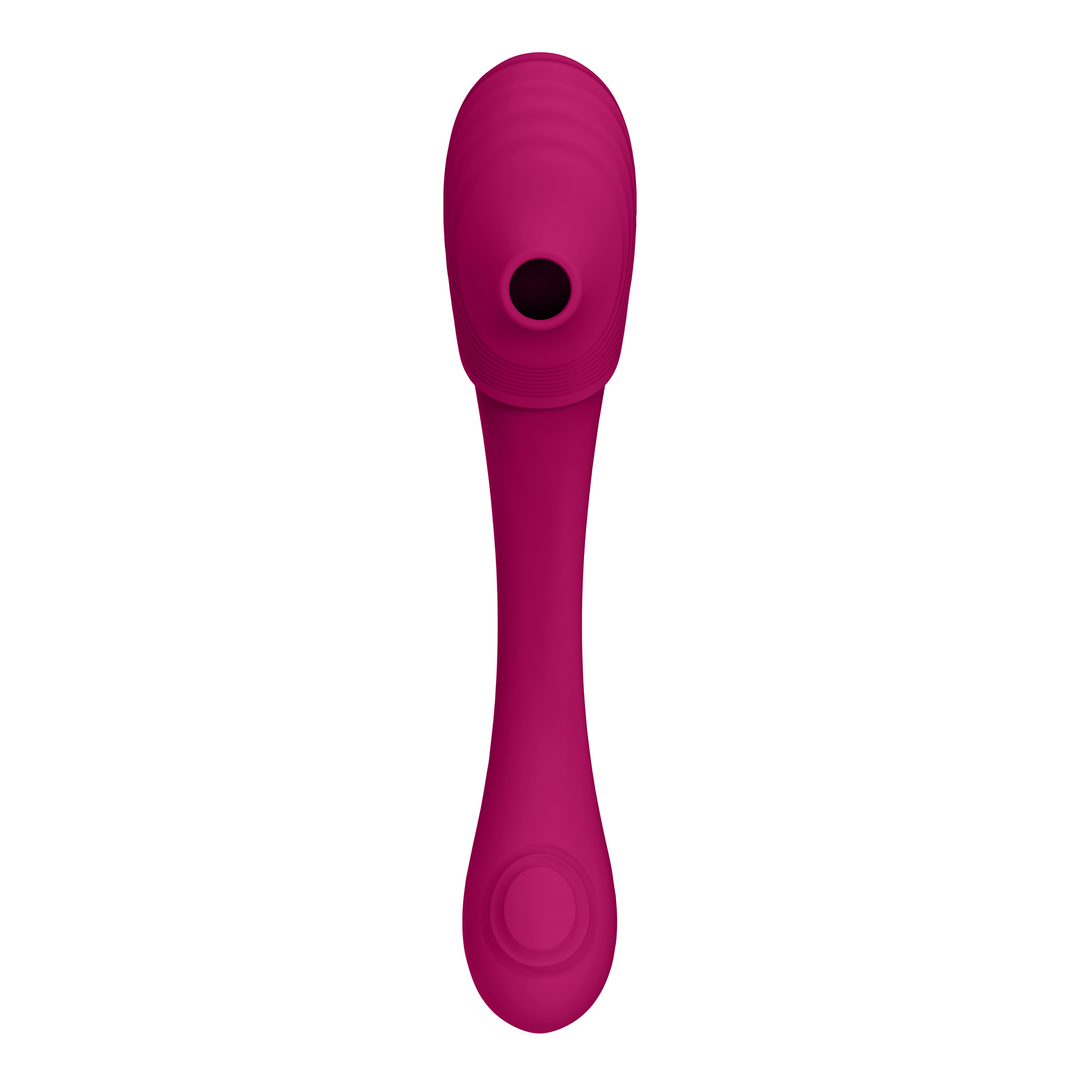 Mirai - Double-Ended Pulse Wave Air Wave Bendable Vibrator