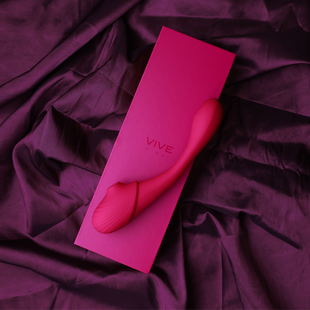 Mirai - Double-Ended Pulse Wave Air Wave Bendable Vibrator