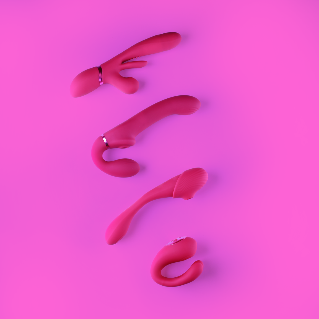 Mirai - Double-Ended Pulse Wave Air Wave Bendable Vibrator