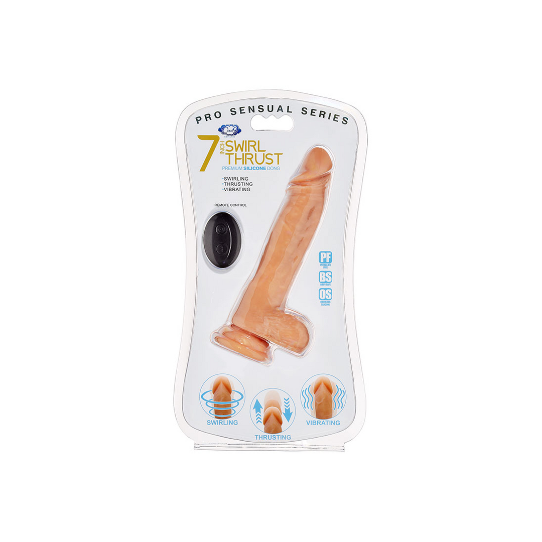 Pro Sensual Swirl Thrust - Godemichet - 7 / 18 cm
