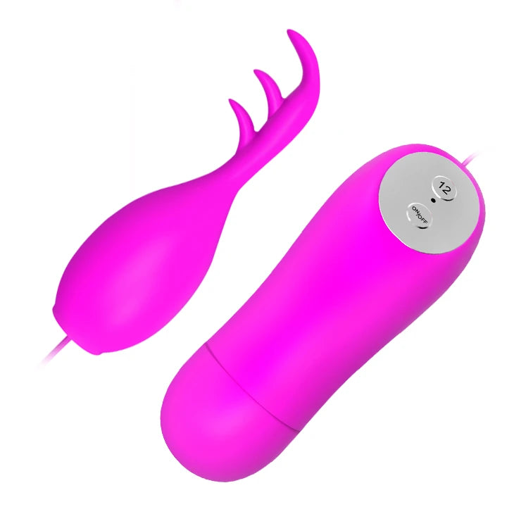 BAILE - Mini œuf vibrant, 12 fonctions de vibration