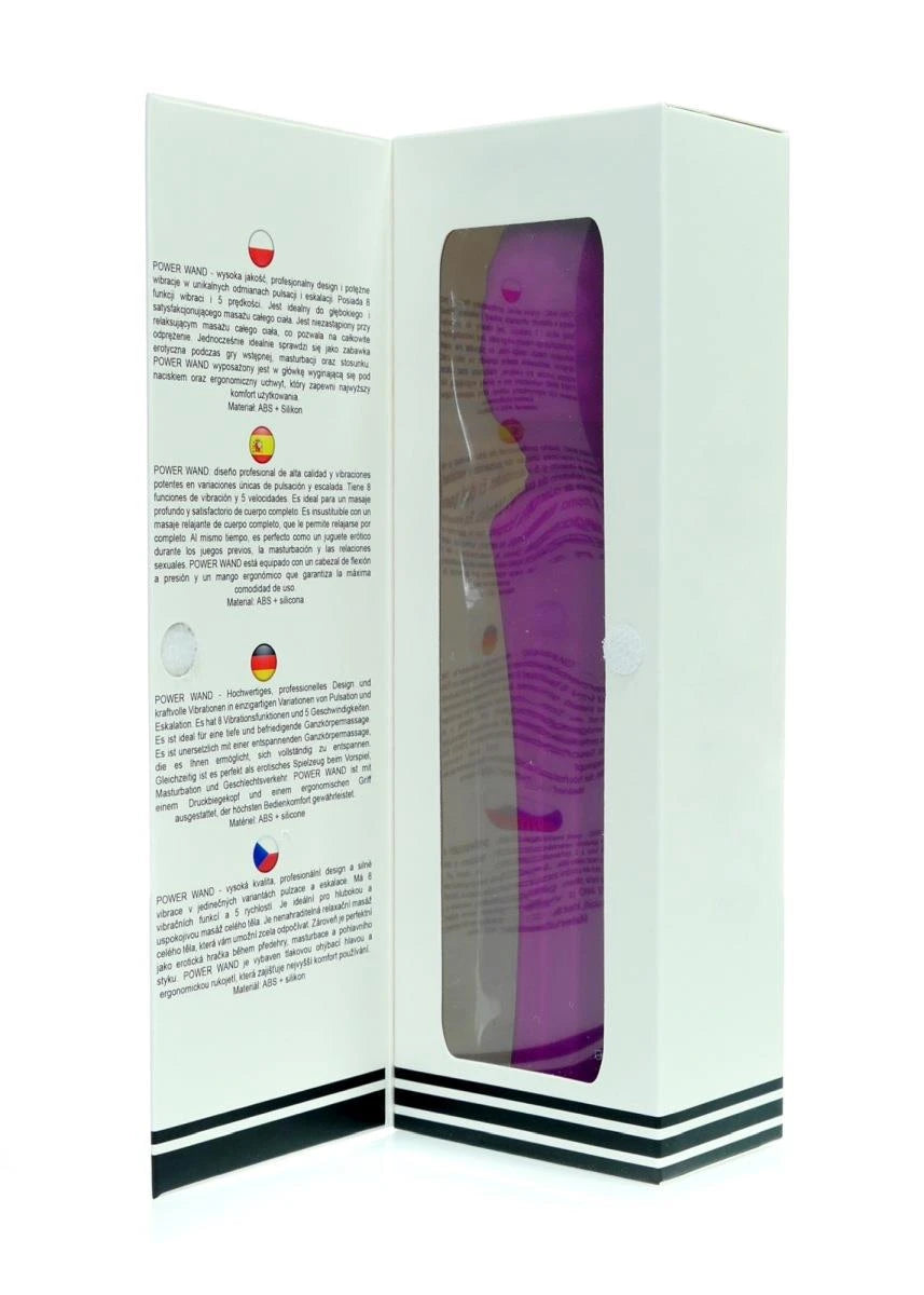 Stimulator-Rechargeable Power Wand - Purple