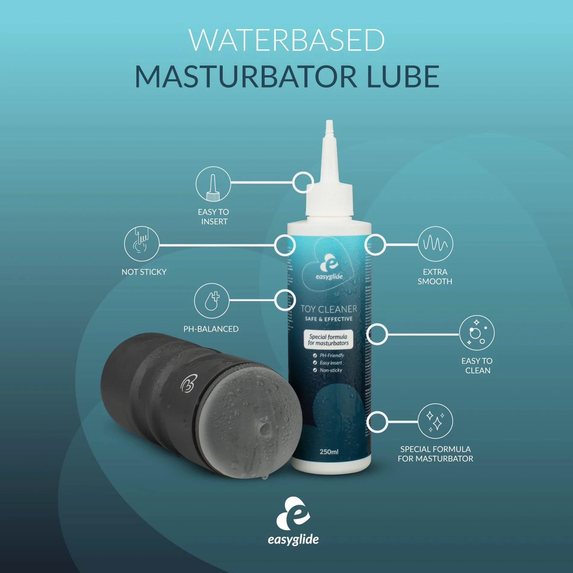 EasyGlide - Nettoyant Masturbateur 250 ml