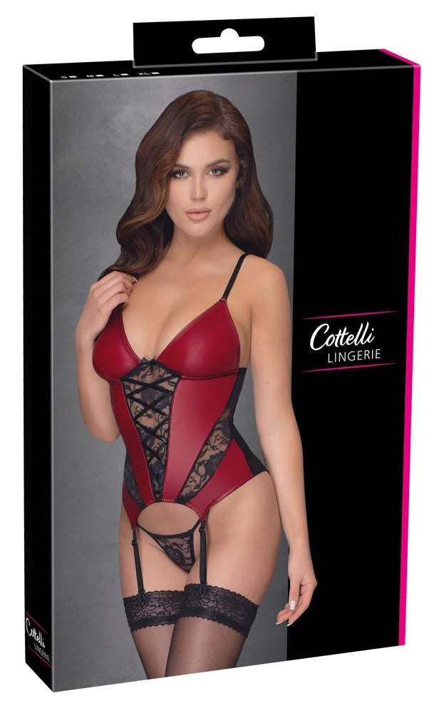 Basque rouge/noir XL