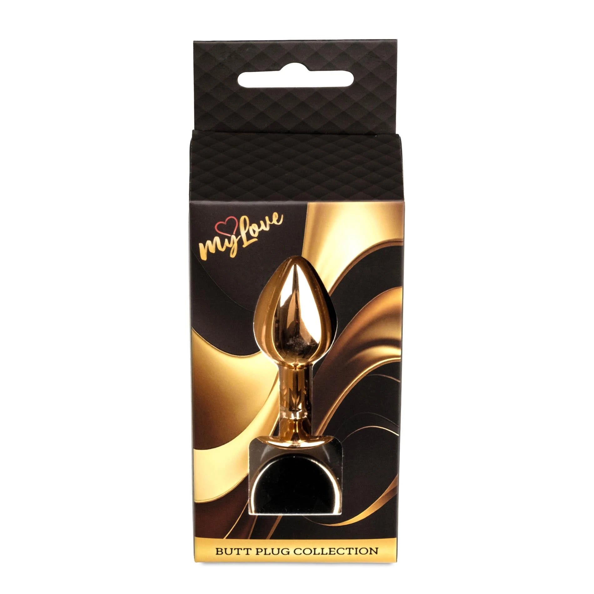 MyLove Toys - Bijoux PLUG or rouge - Noir