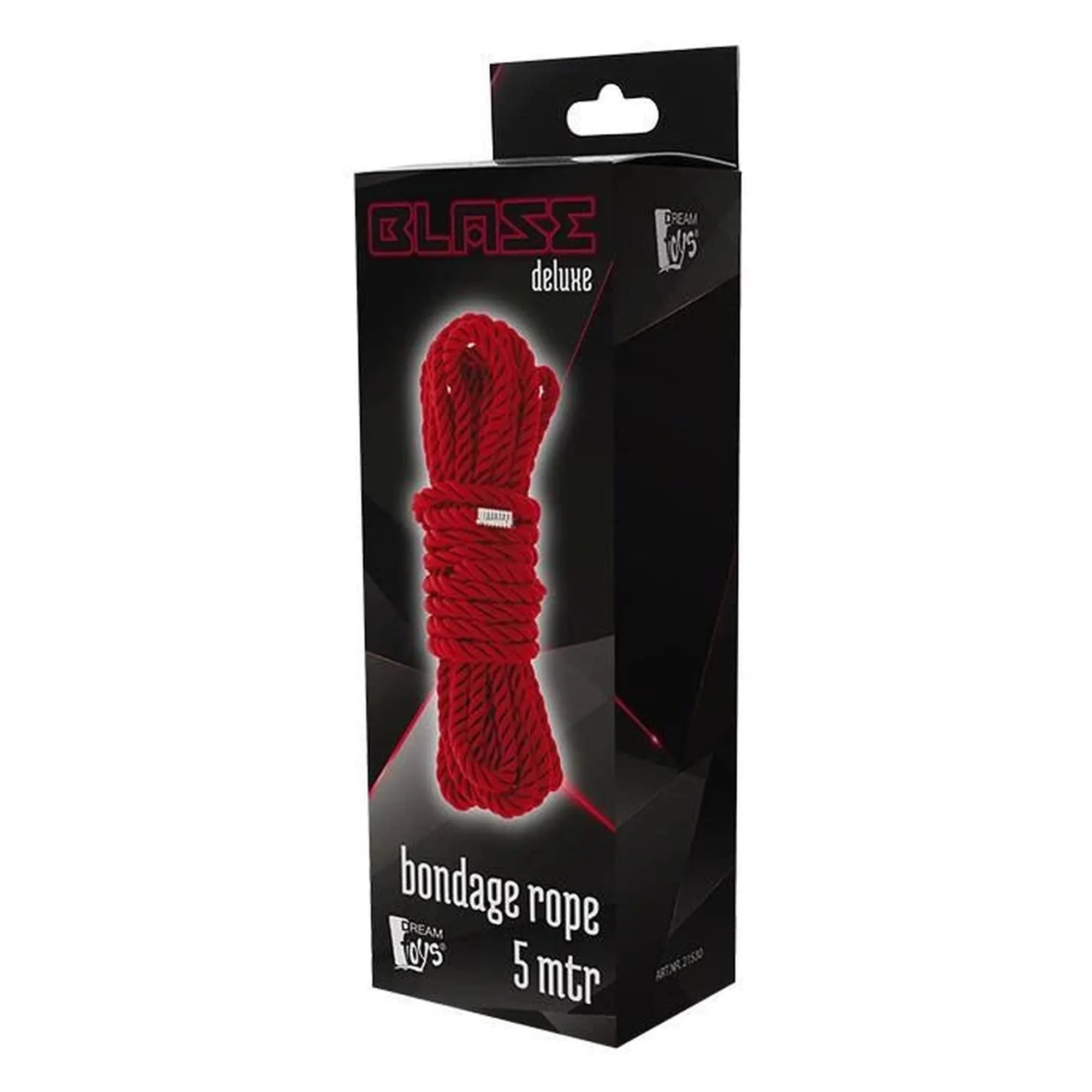 BLAZE DELUXE BONDAGE ROPE 5M ROUGE