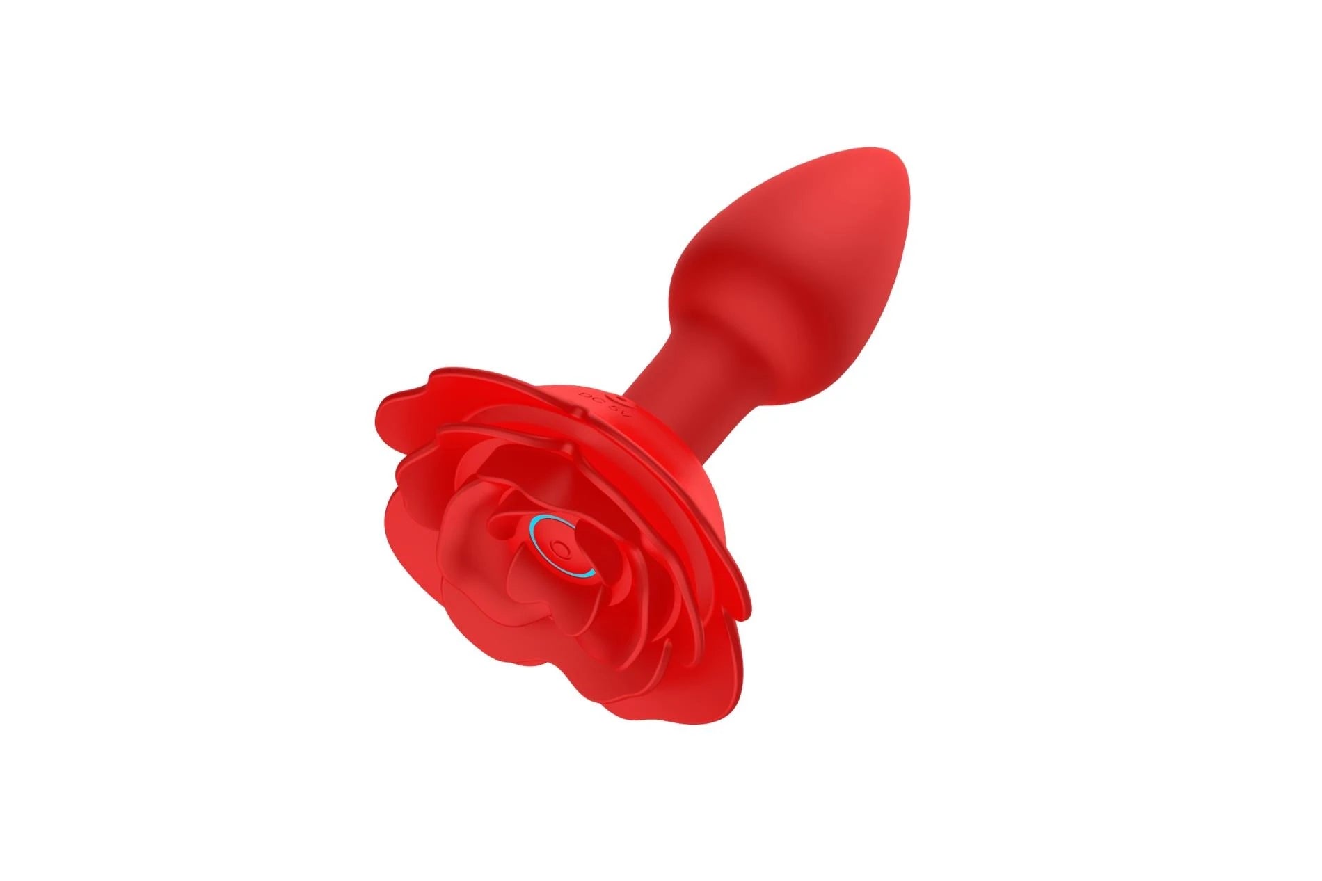Rose bouchon anal rotatif
