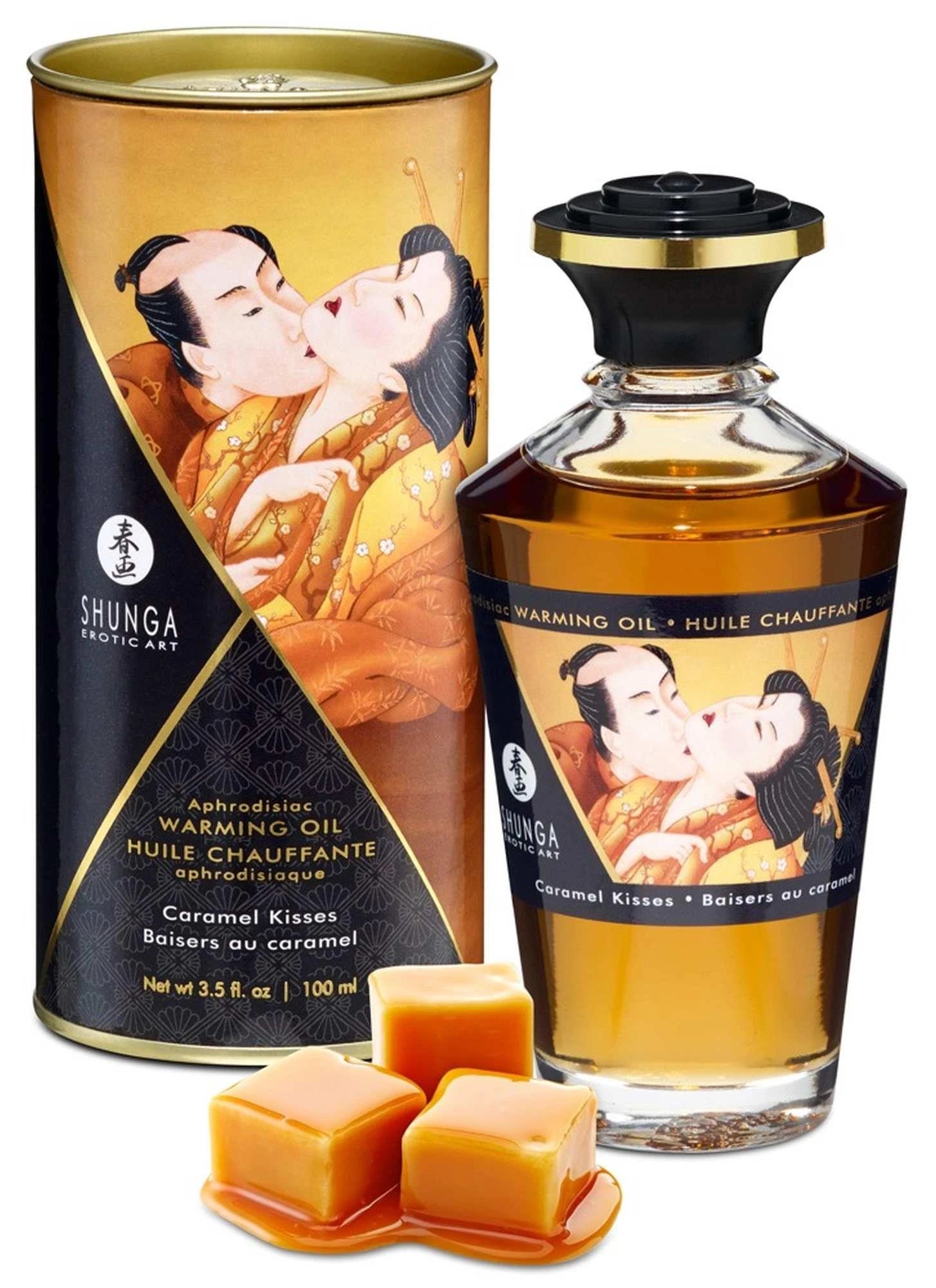Huile Chauffante Caramel Kisses