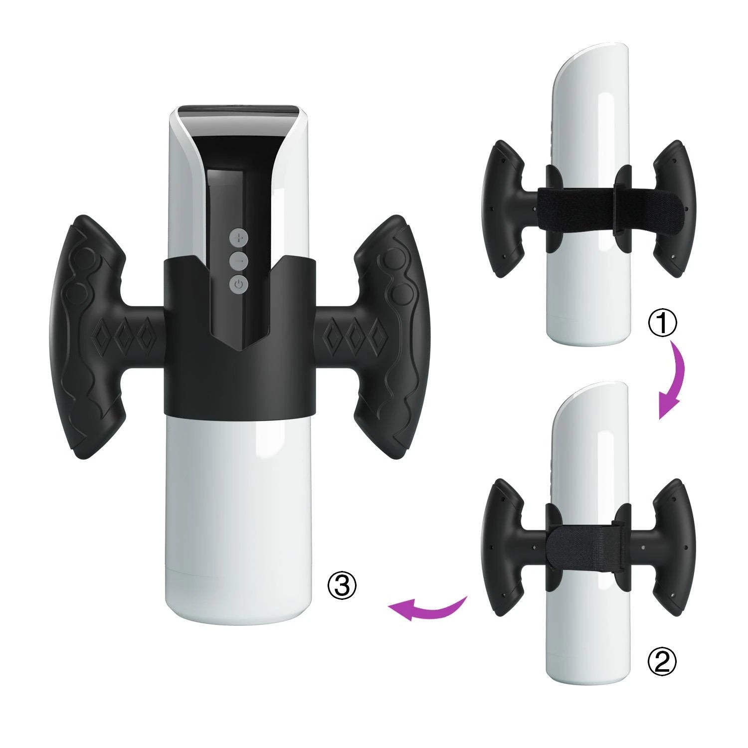 Pretty Love Masturbator Universal Handle