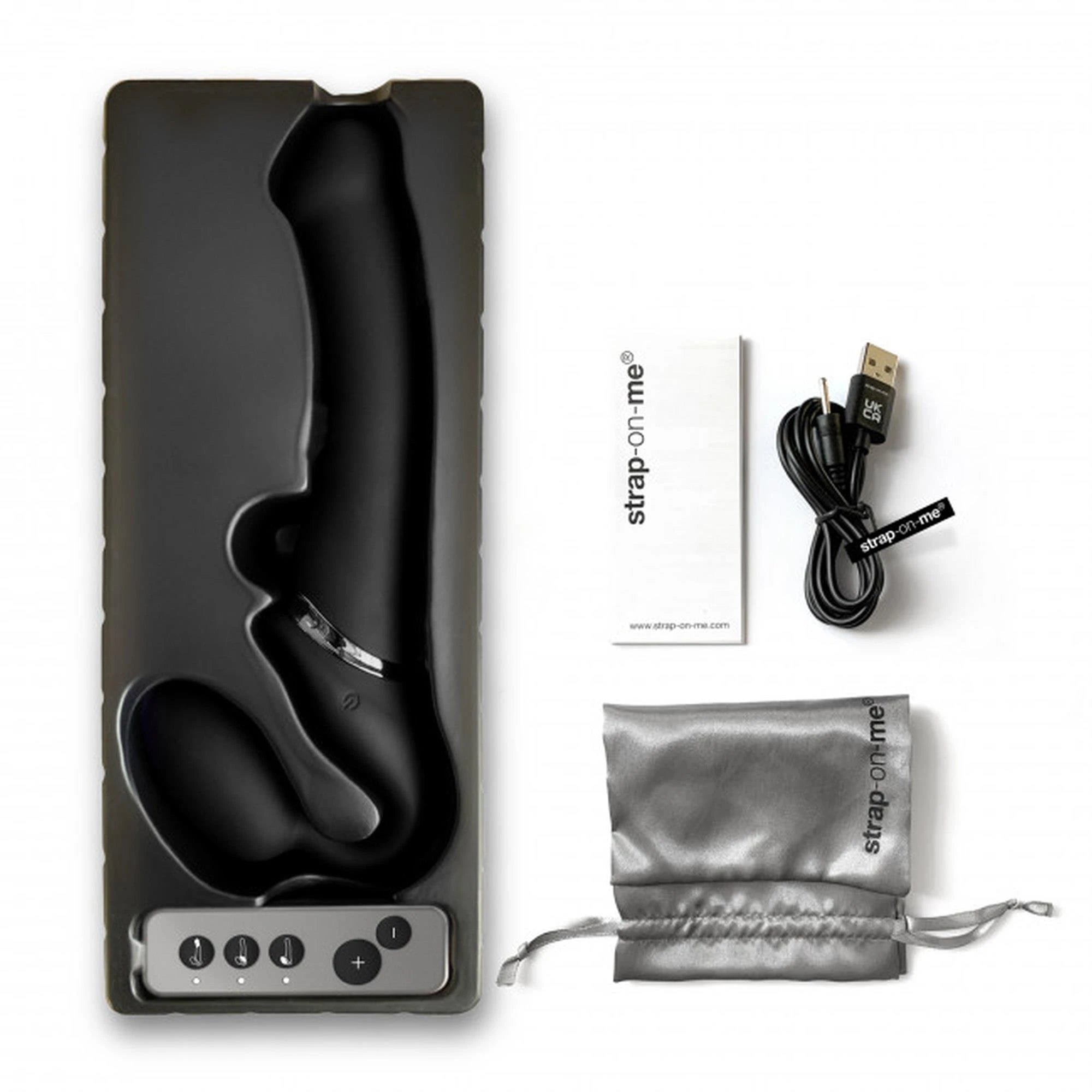 Vibrating Bendable Strap-On
