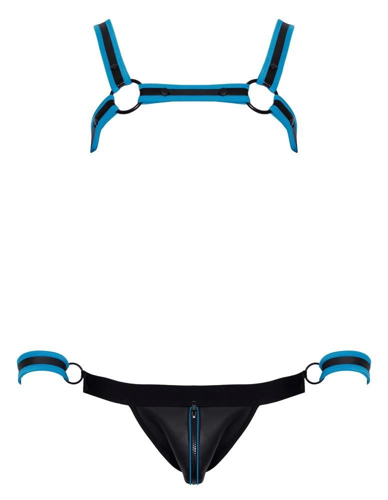 Ensemble de jocks homme noir/bleu XL