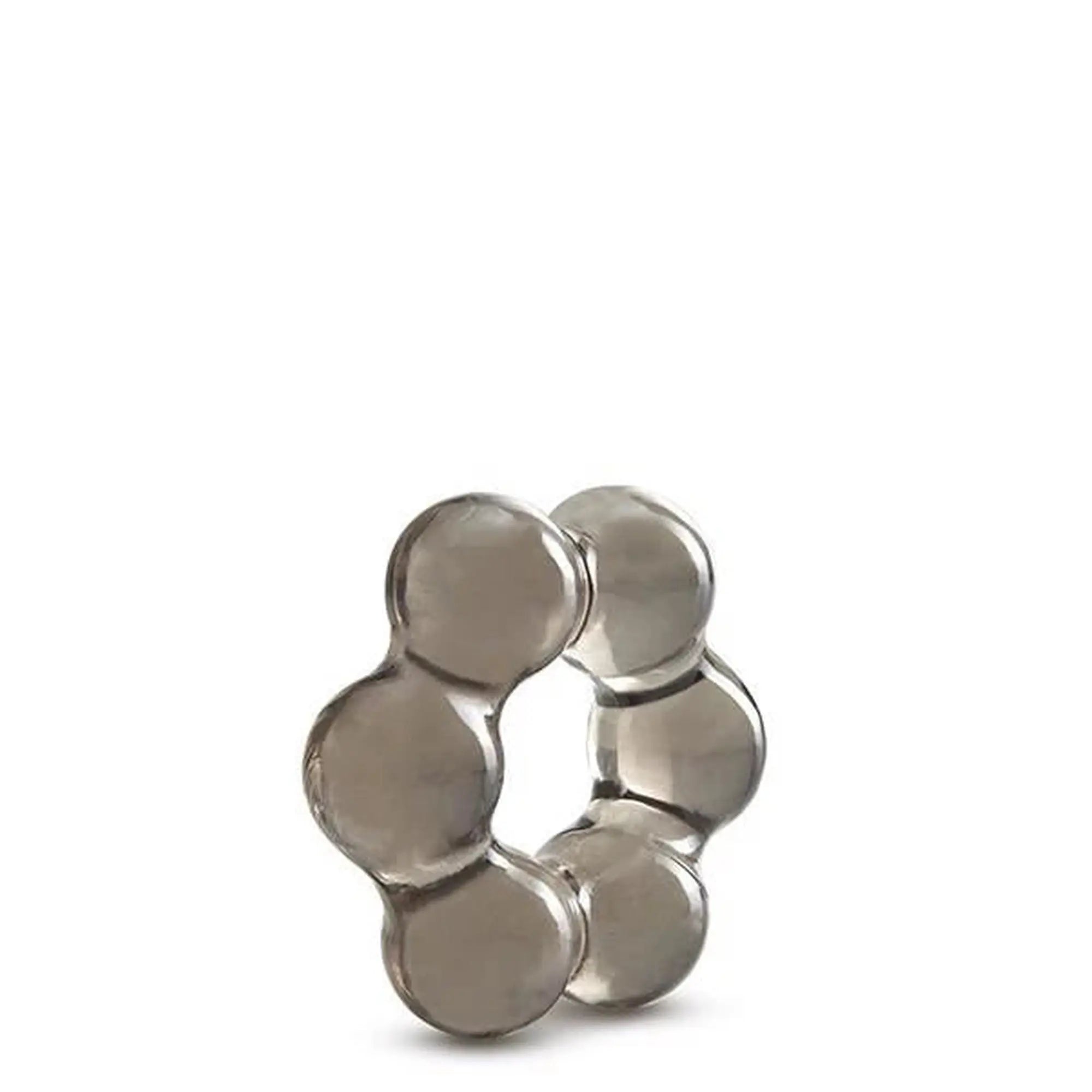 ANELLO PENE CON SFERE NERO RESISTENTE