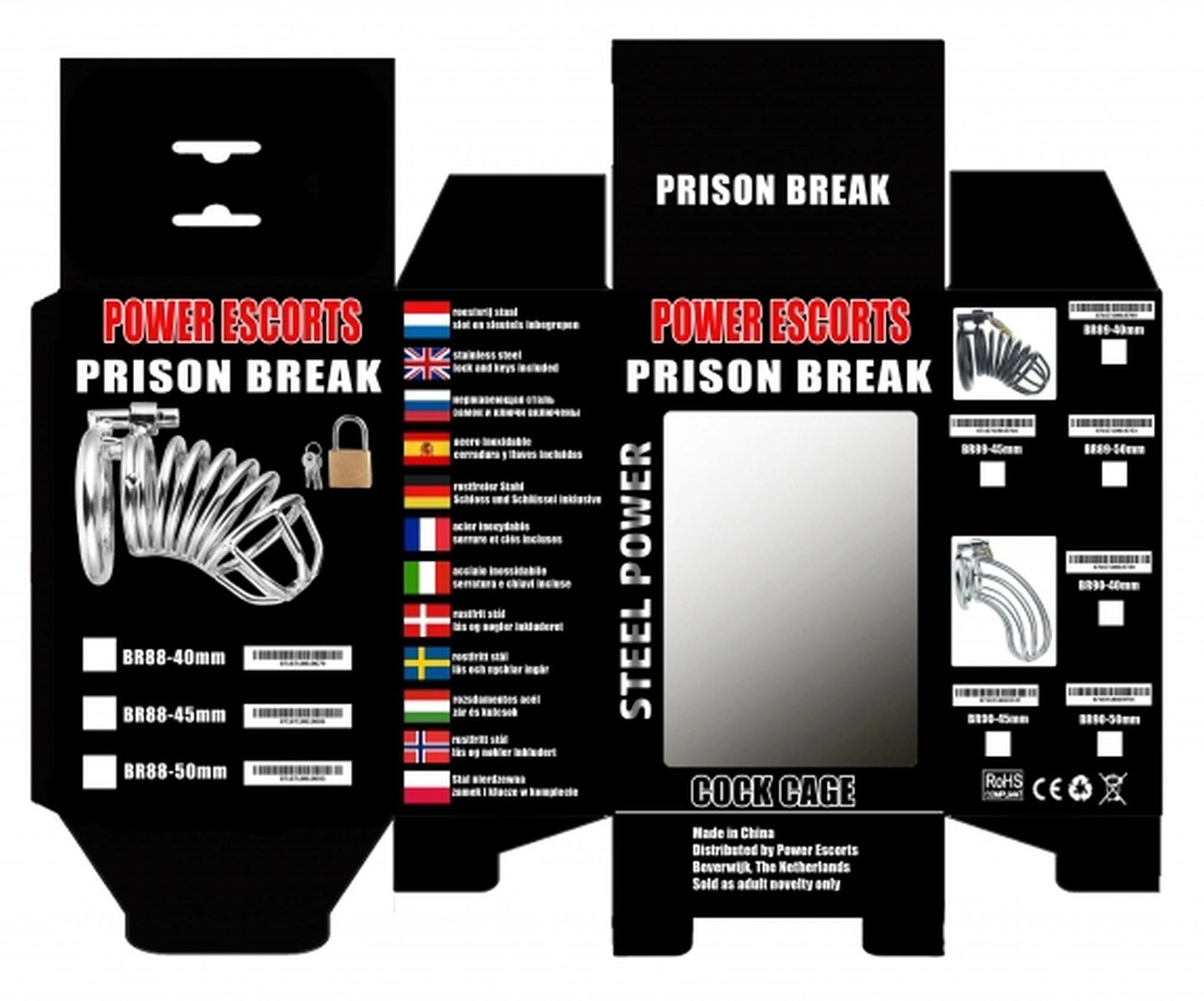 Prison BReak small metal 40 with lock