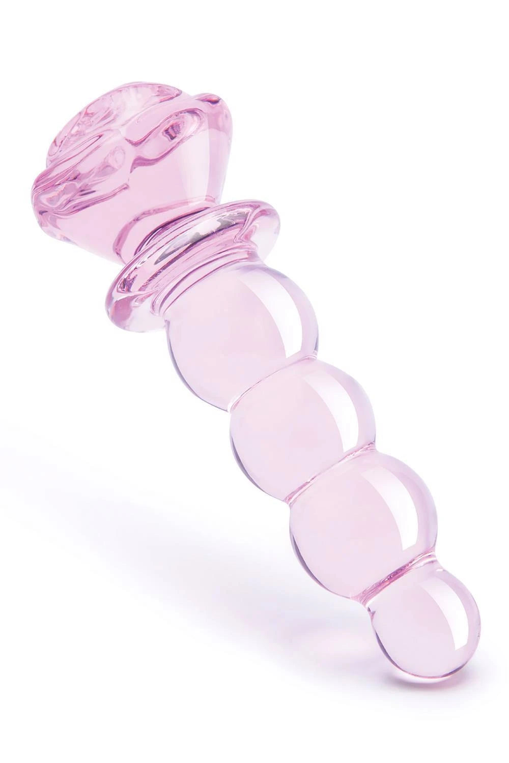 GLAZE GLASS ROSEBUD BEADED  PLUG