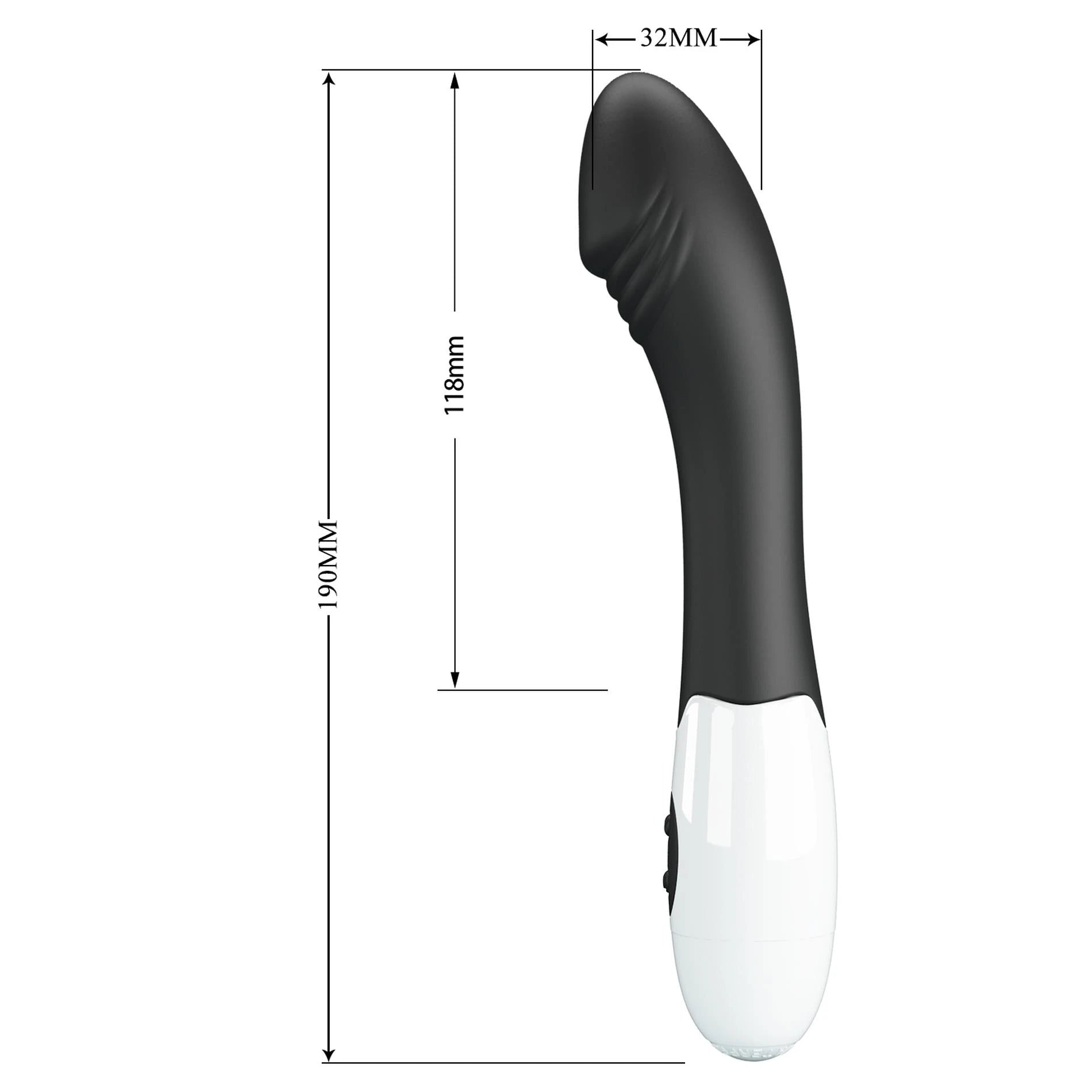 PRETTY LOVE - Elemental Black, 30 vibration functions