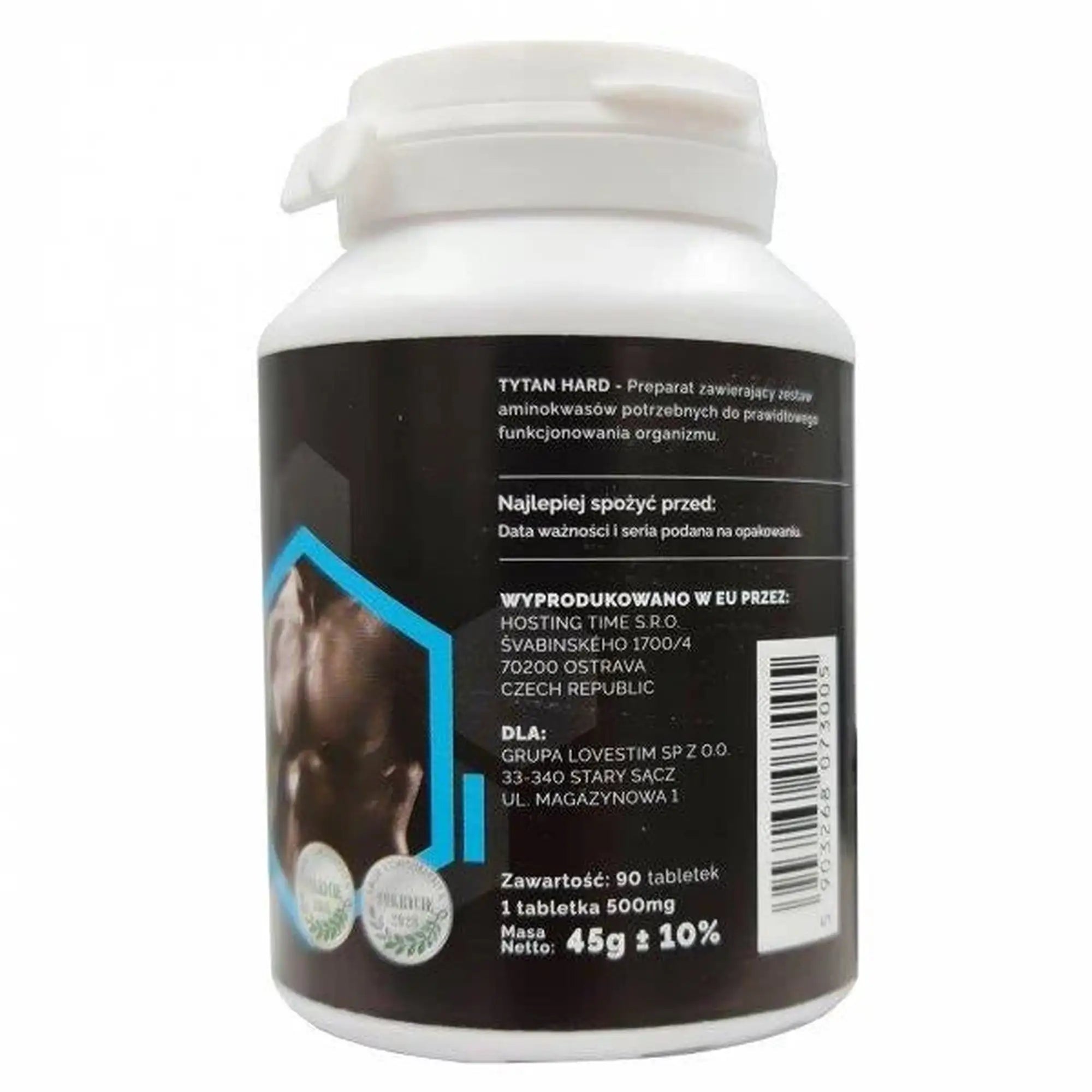 Complément alimentaire-LSTIM Supplément Tytan Hard 90 comprimés