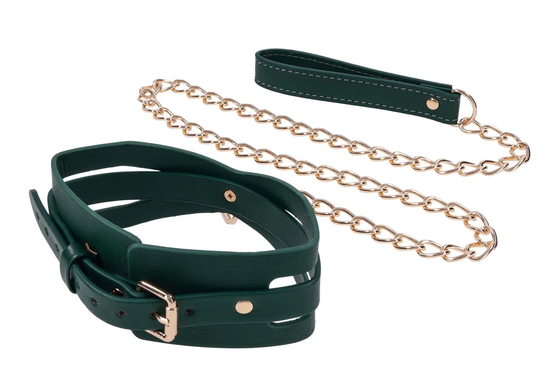 Collier et laisse découpés