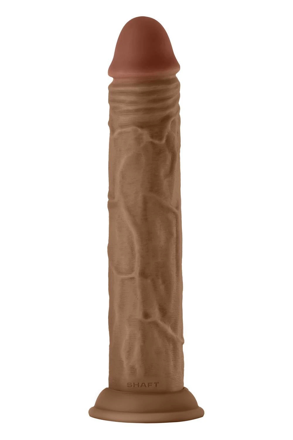 SHAFT MODÈLE J 9,5 POUCES GODEMICHET EN SILICONE LIQUIDE CHÊNE