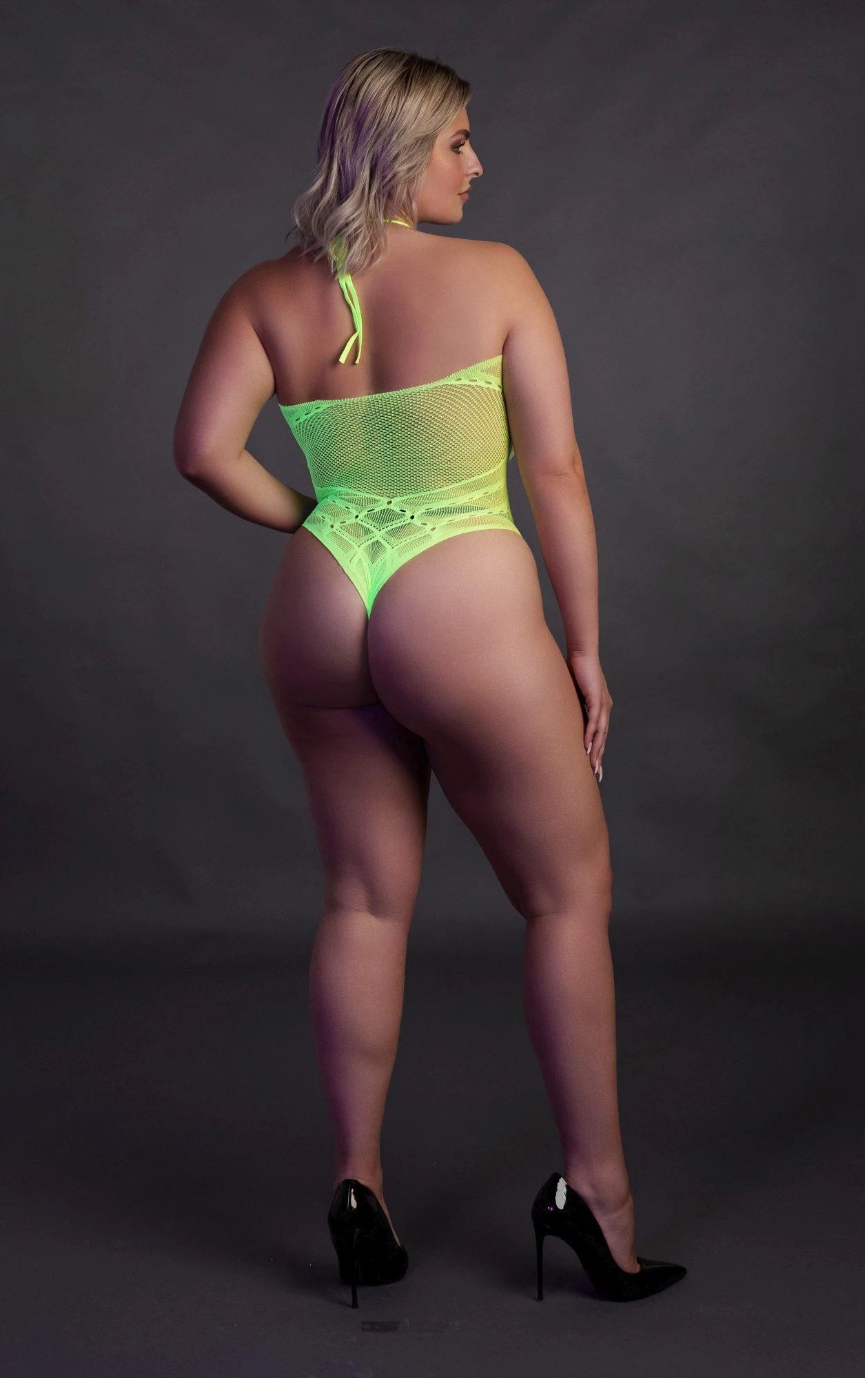 Body dos nu - Vert fluo - XL/XXXXL