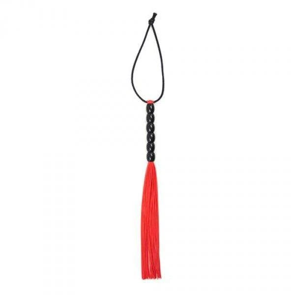 Fouet à franges Several Flogger rouge
