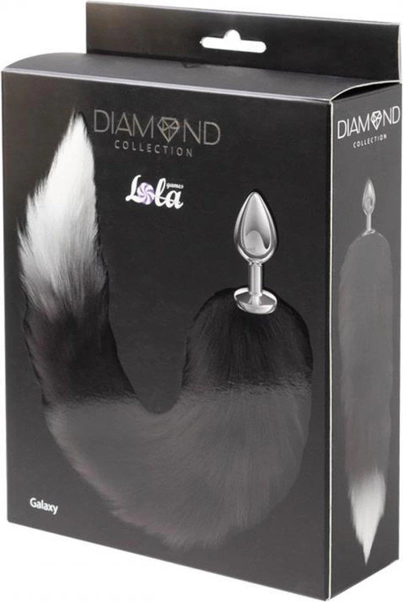 Plug anal Diamond Galaxy Noir