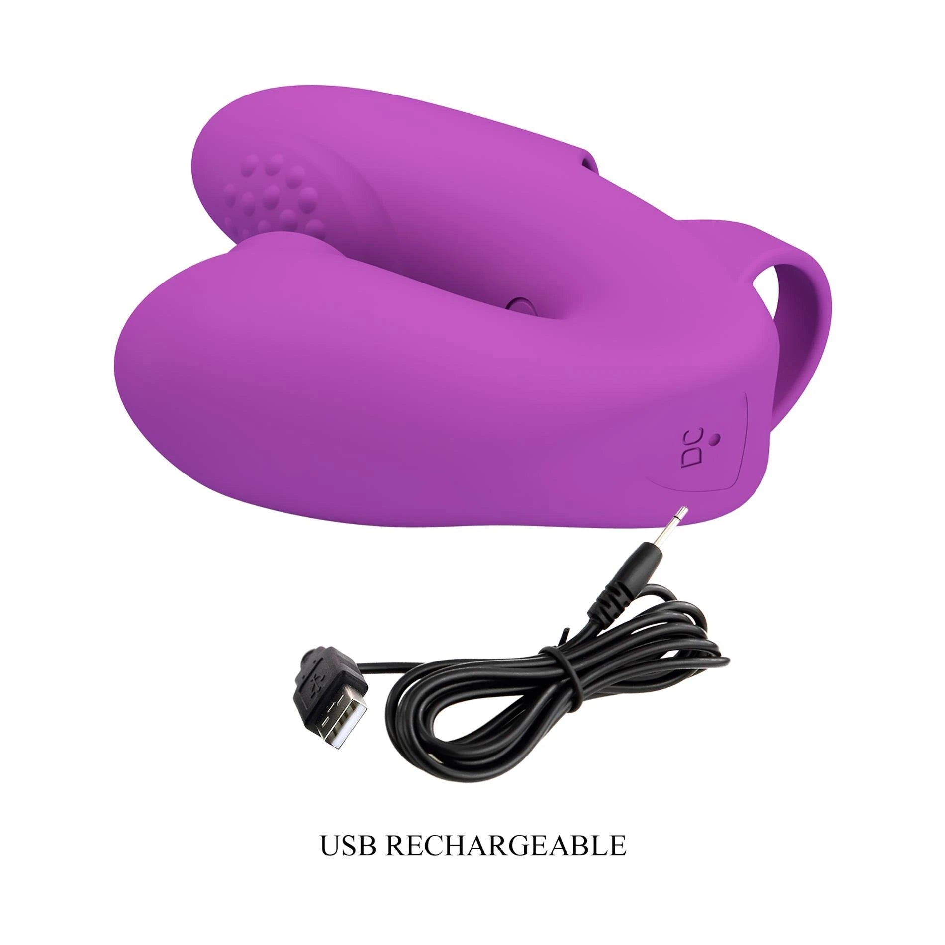 PRETTY LOVE - Super Finger ATHENA Violet, 7 fonctions de vibration 7 fonctions de pulsation Fonction mémoire