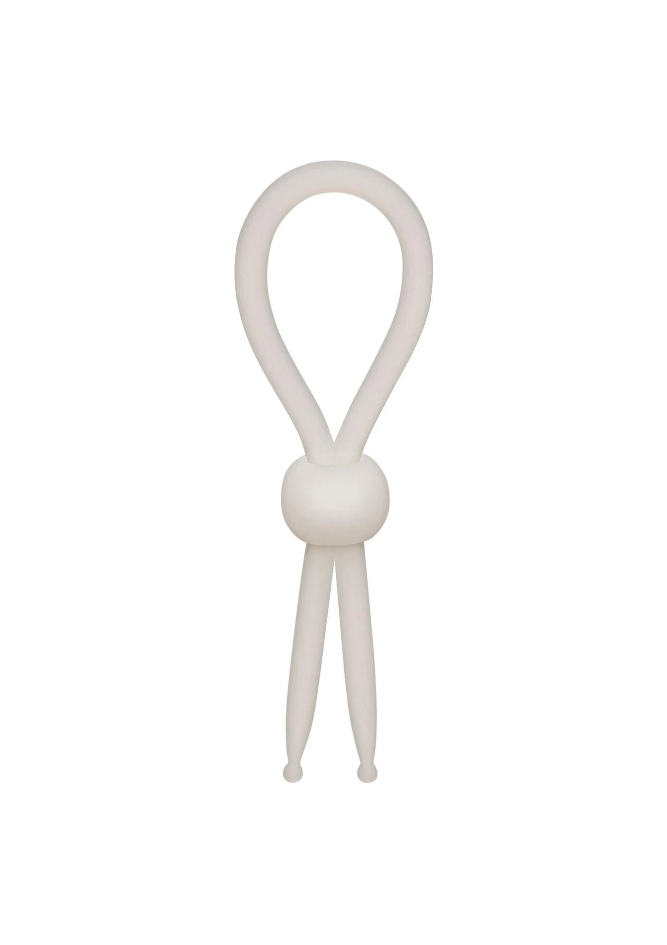 Lasso en silicone blanc