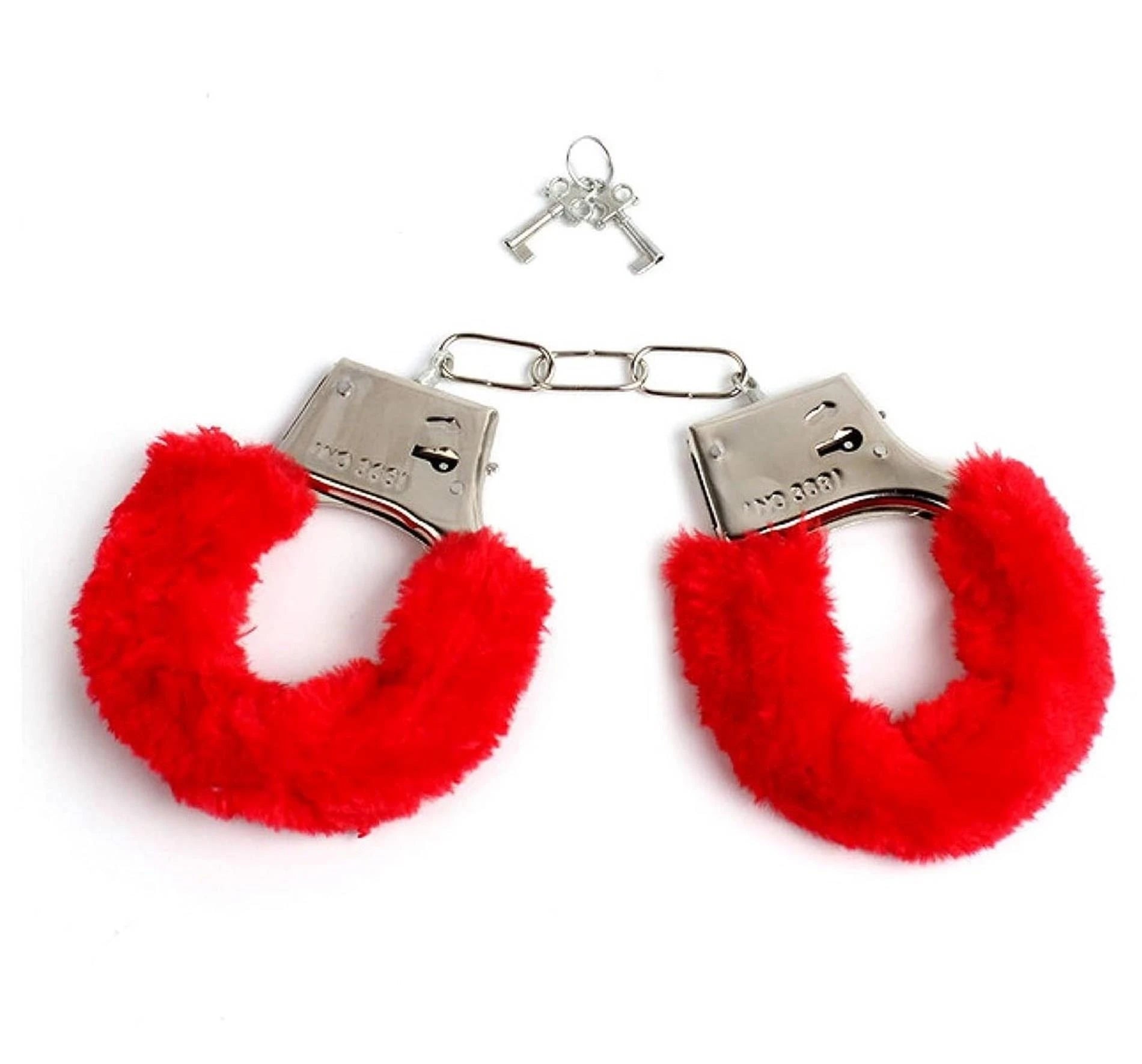 Menottes d'amour rouges