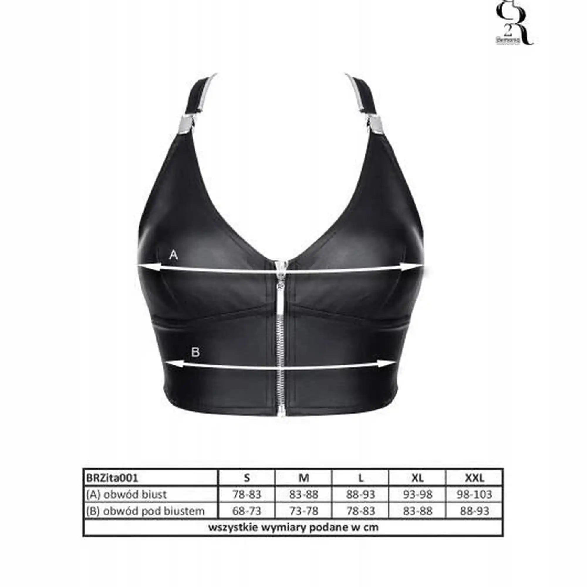 Underwear - BRZITAI001 black top size XL