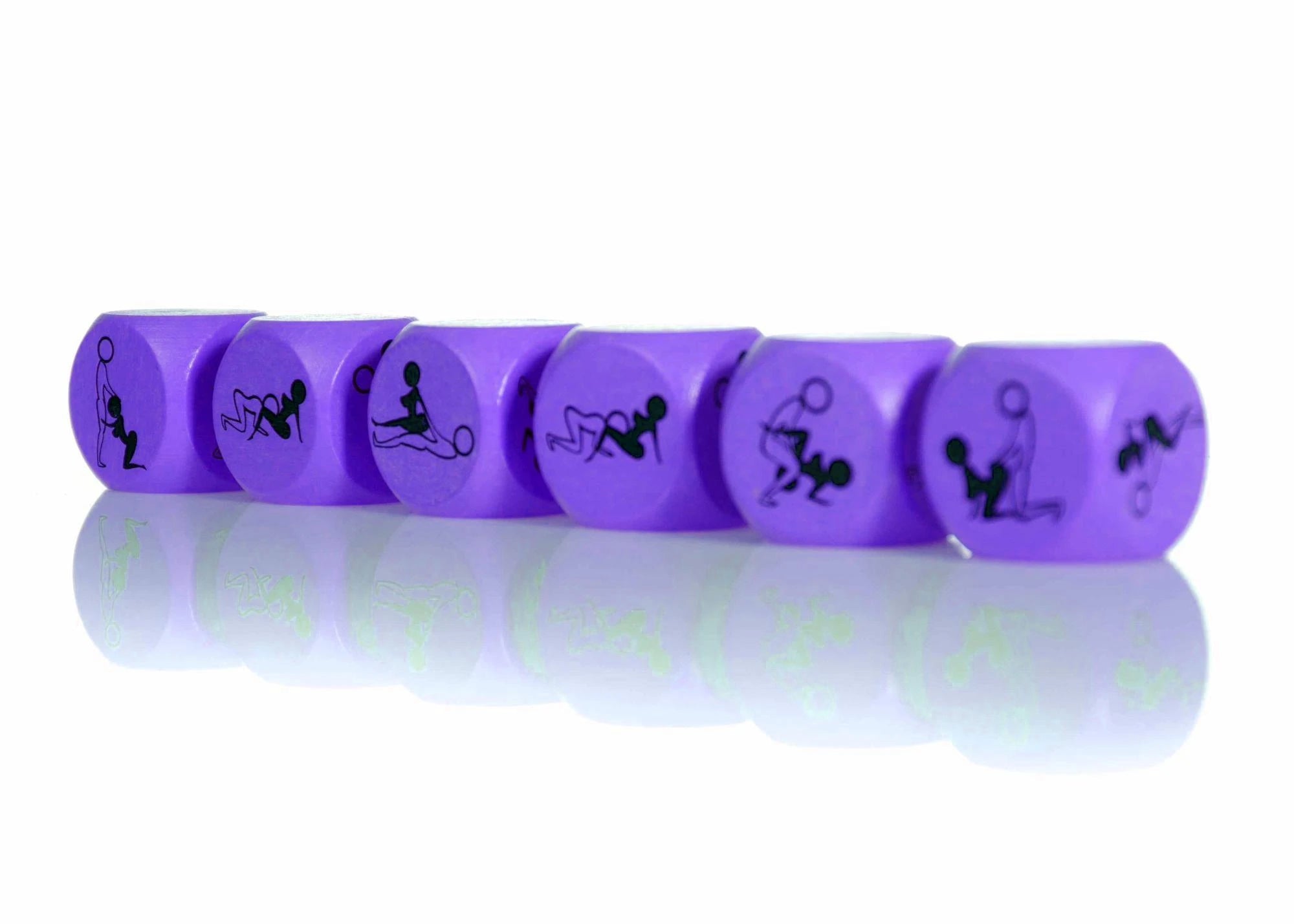 Cube d'Amour 25mm VIOLET - 1 pièce