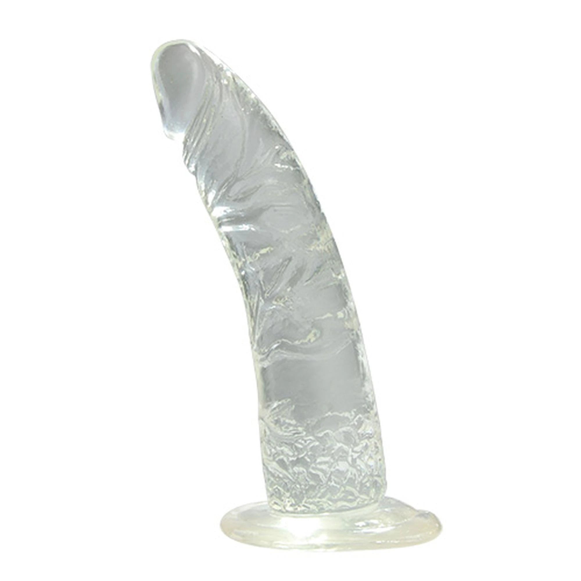 Dildo-FALLO JELLY REAL RAPTURE CLEAR 7"