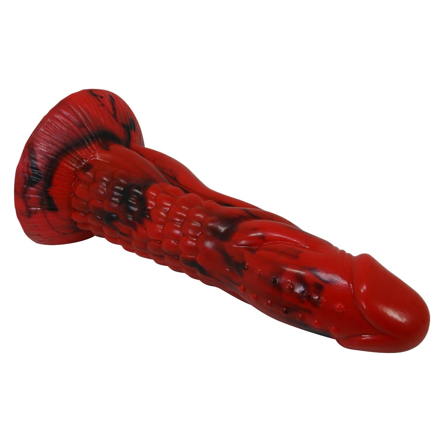Power Monsters Minotaur – 21 cm Rippled Monster Silicone Dildo