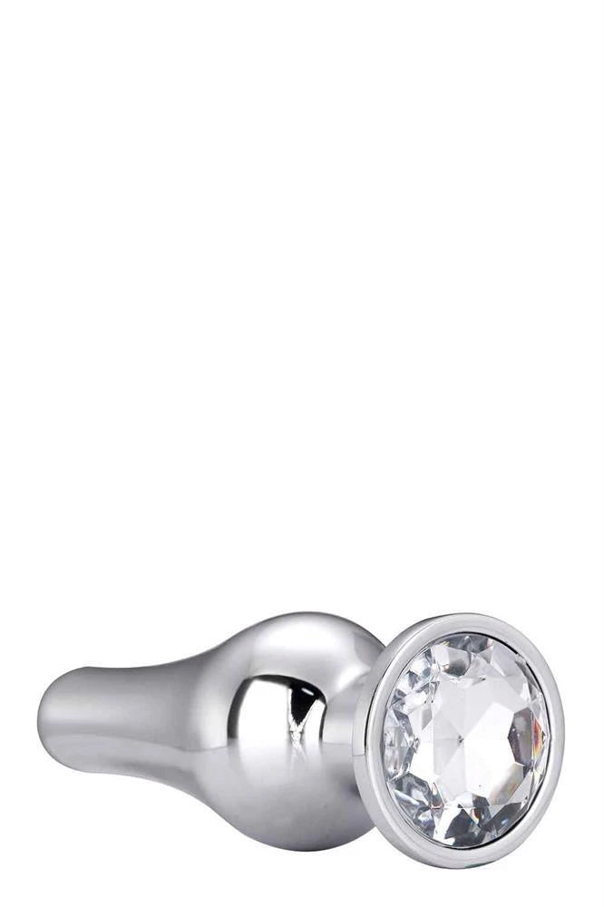 PLUG ANAL ARGENTÉ "GLEAMING LOVE" M