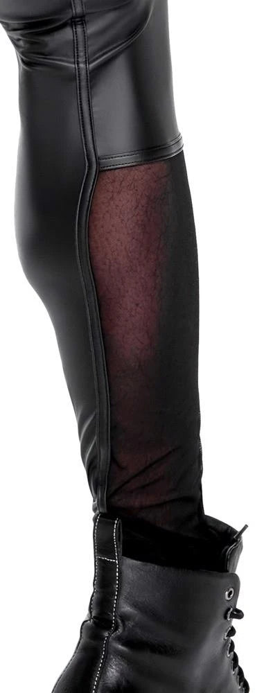 Pantaloni da uomo Nero/Rosso XL