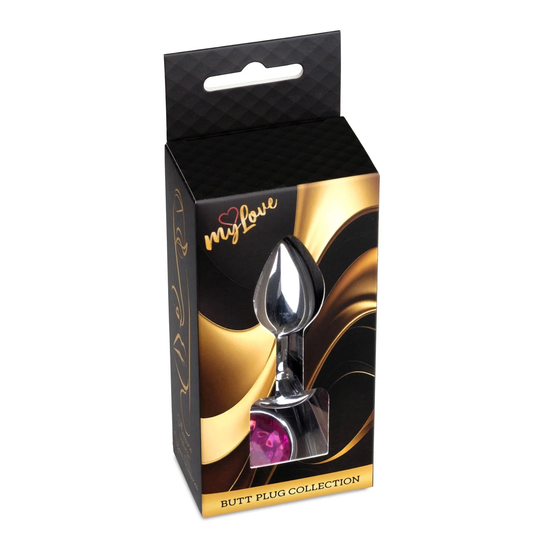 MyLove Toys - Bijoux PLUG Argenté - Rose