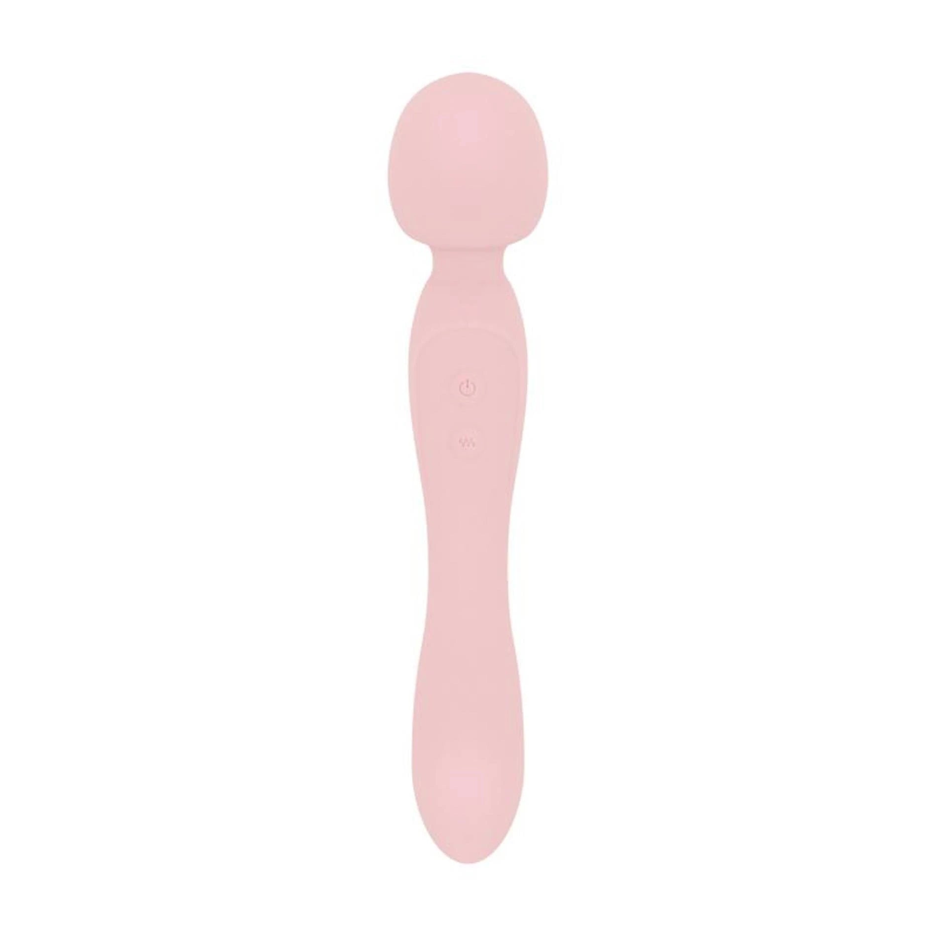 Good Vibes Only - Simi - Double Sided Wand Vibrator - Pink