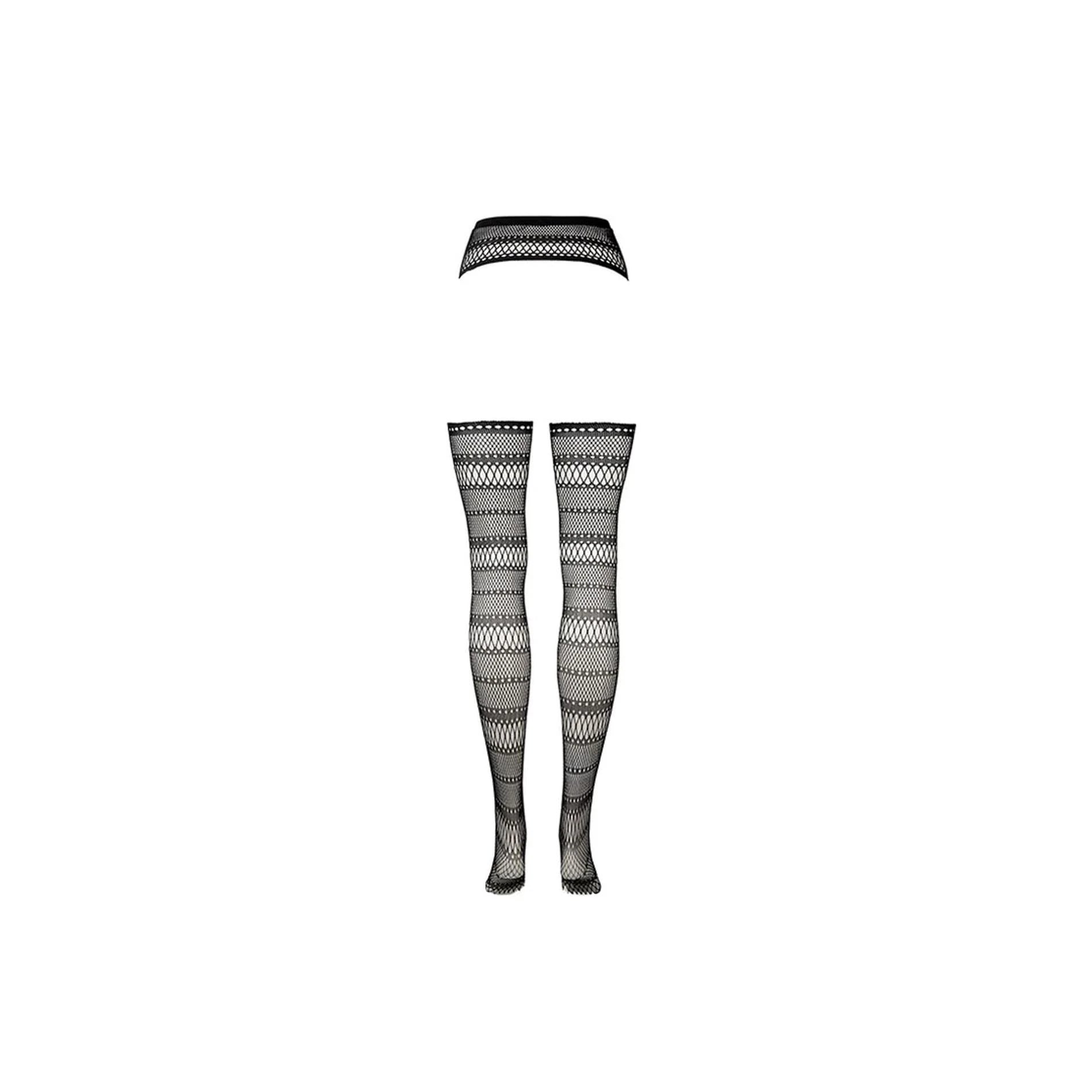 Collants rayés à bretelles - Taille unique