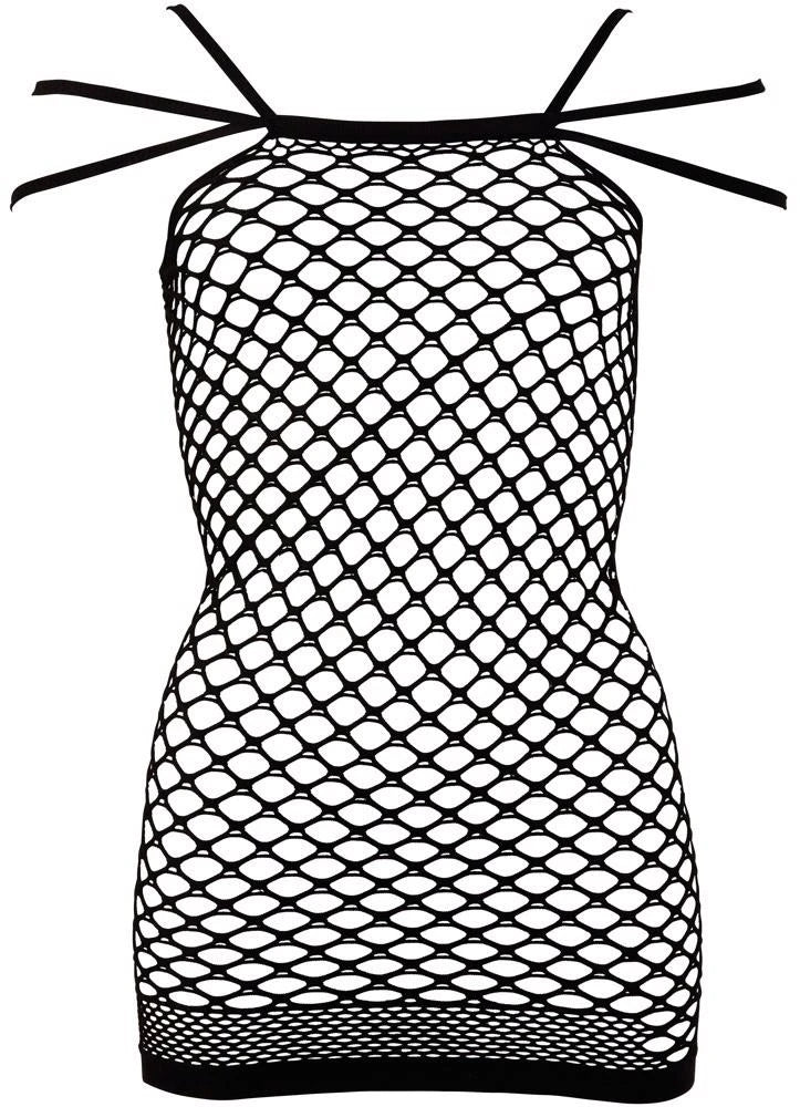 Robe résille à 3 bretelles S-L