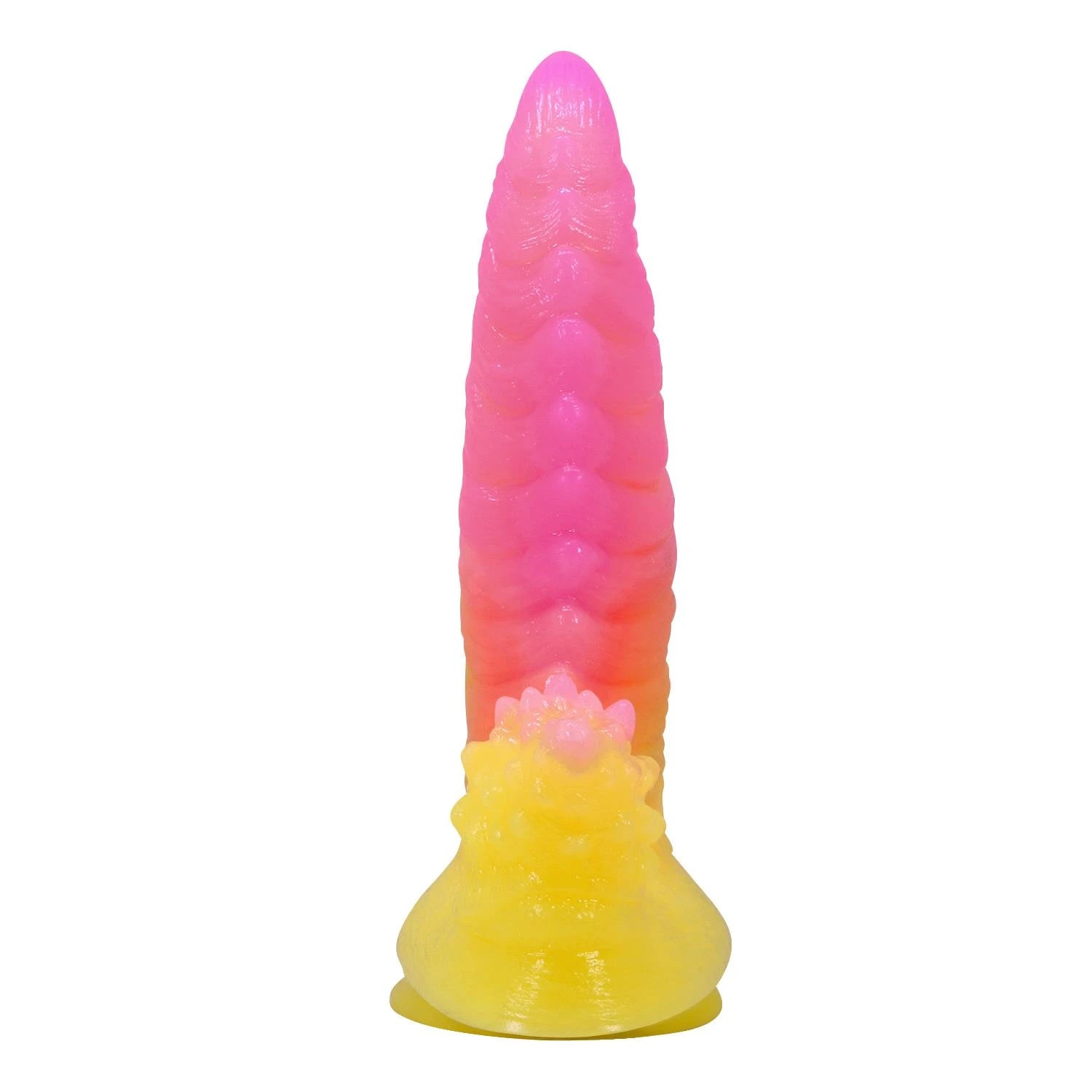 Power Monsters Flamebeast – 22,5 cm Godemichet monstre ondulé en silicone
