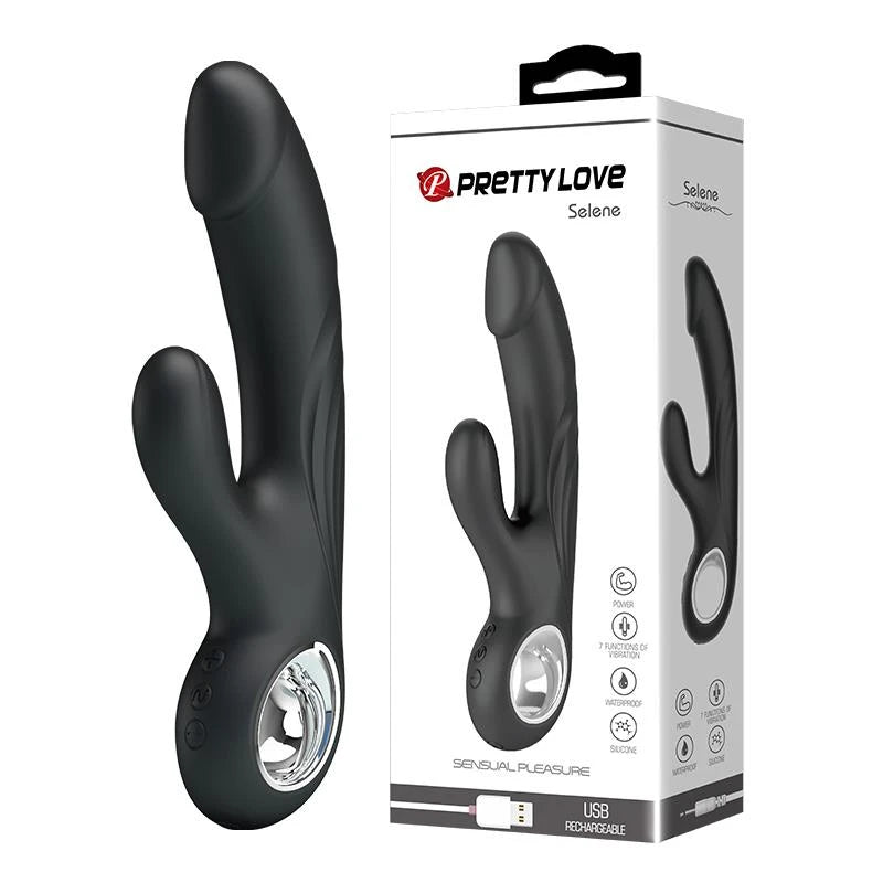 PRETTY LOVE - SELENE, USB, NOIR, 7 fonctions