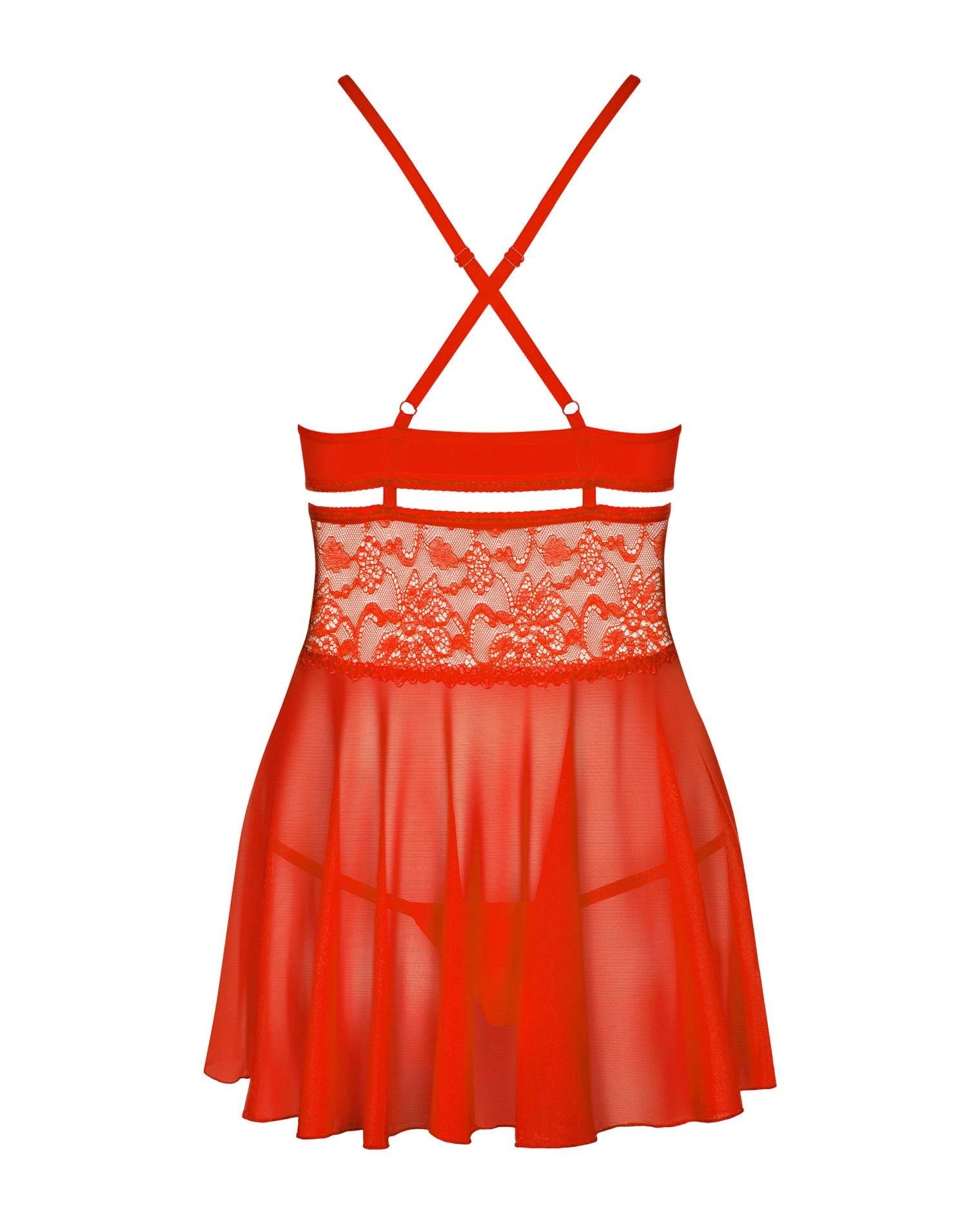 Bielizna-838-BAB-3 babydoll and thong L/XL