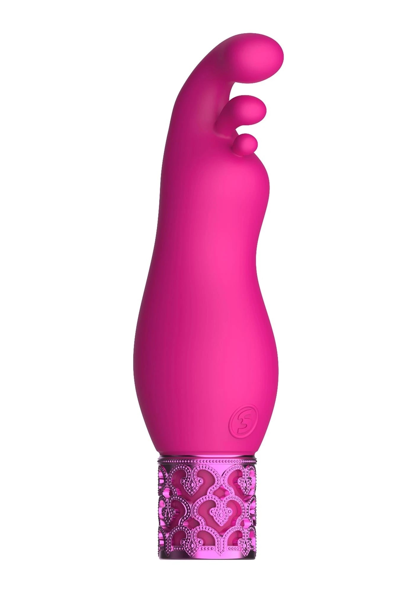 Exquis - Balle vibrante rechargeable en silicone - Rose