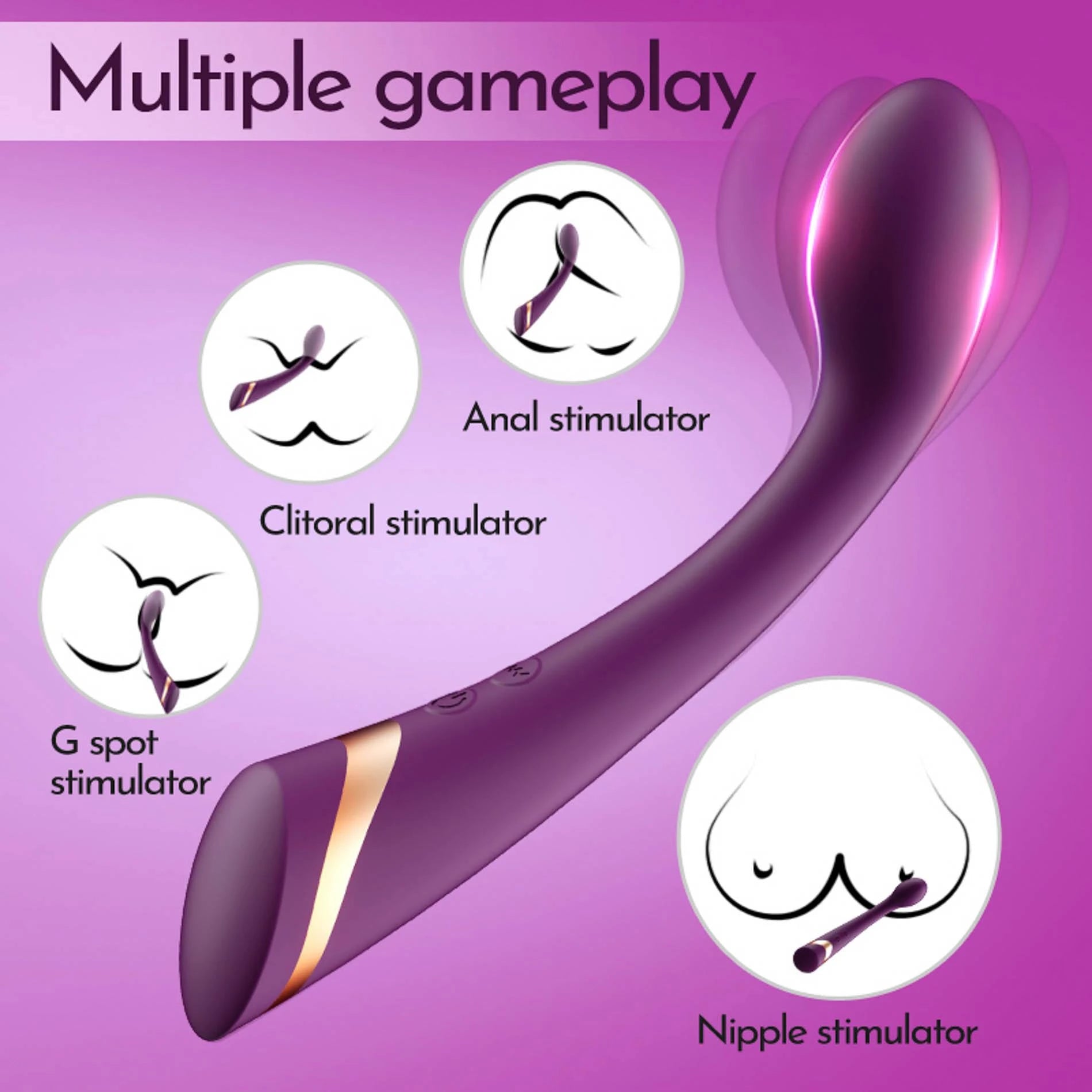 G spot vibrator Red