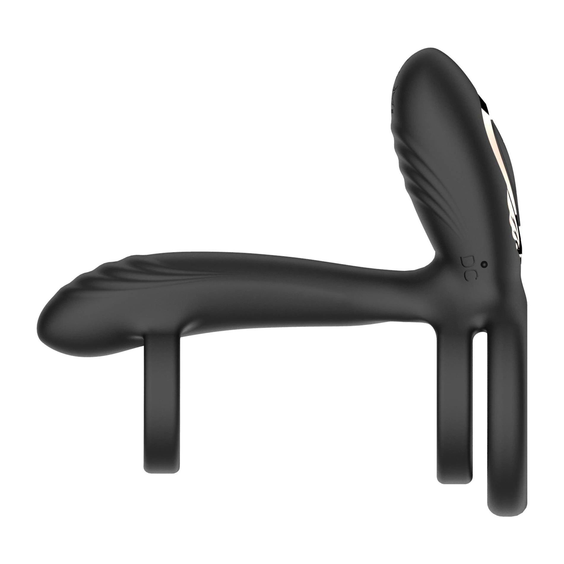 Tornado - Rotating Penis Armour - Black